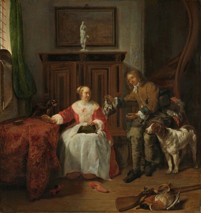 El regalo del cazador
El regalo del cazador de Gabriel Metsu