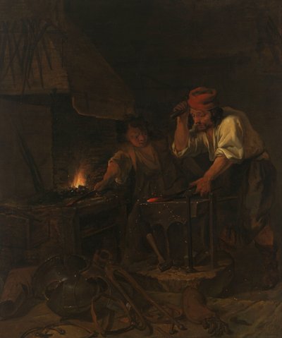 El armero de Gabriel Metsu