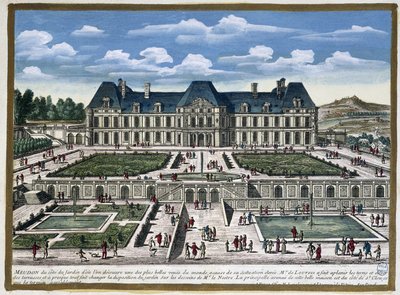 Château de Meudon de Gabriel Perelle