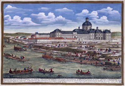 Hôpital de la Salpêtrière de Gabriel Perelle