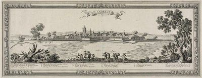 Landrecy y Heynault, 1631 de Gabriel Perelle