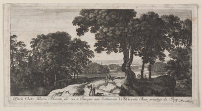 Paisaje con figuras de Gabriel Perelle