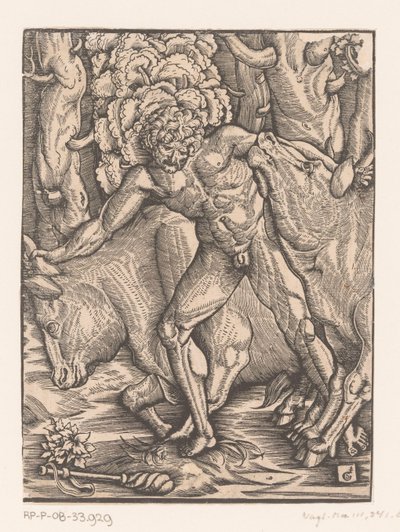 Hércules y el ganado de Gerión
Trabajos de Hércules (título de la serie) de Gabriel Salmon