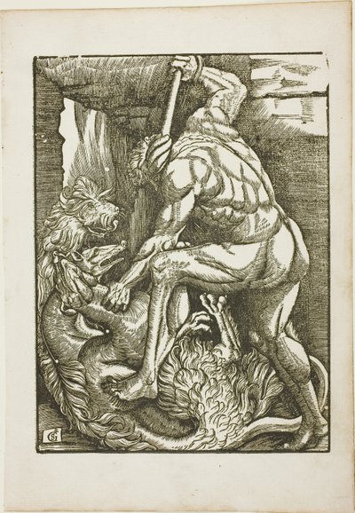 Los Trabajos de Hércules: Trayendo a Cerbero del Mundo Inferior de Gabriel Salmon