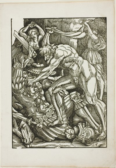 Los trabajos de Hércules: Hércules y Caco de Gabriel Salmon