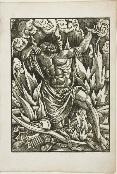 Los trabajos de Hércules: Hércules en la pira de Gabriel Salmon