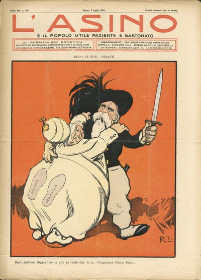 Ilustración de Galantara (1865-1937) para la Portada de L