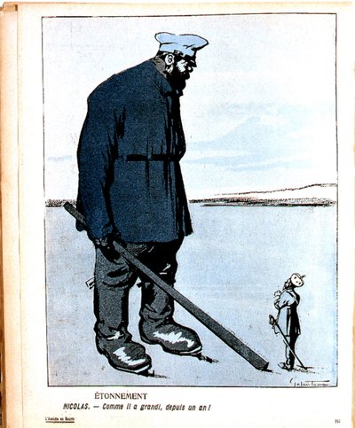 Nicolás II (1868 - 1919) Zar de Rusia desde 1894 de Gabriele (1865 1937) Galantara
