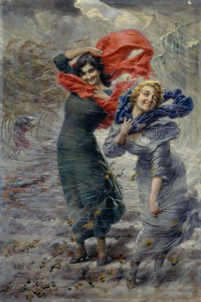 Ráfaga de viento de Gaetano Bellei