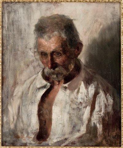 Retrato de un anciano de Gaetano Bellei