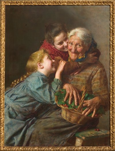 El huésped bienvenido 1882 (óleo sobre lienzo) de Gaetano Bellei