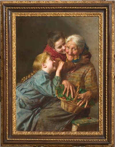 El huésped bienvenido 1882 (óleo sobre lienzo) de Gaetano Bellei