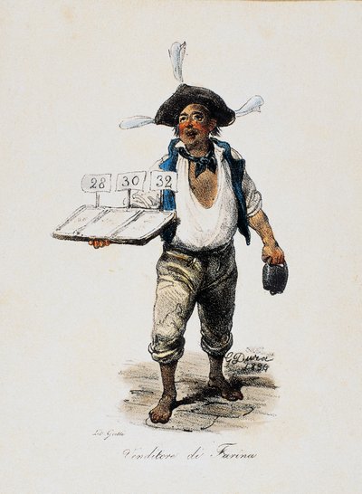 Vendedor de harina de Gaetano Dura