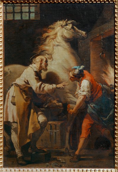 Le Miracle de saint Eloi - El milagro de San Eligio ... de Gaetano Gandolfi