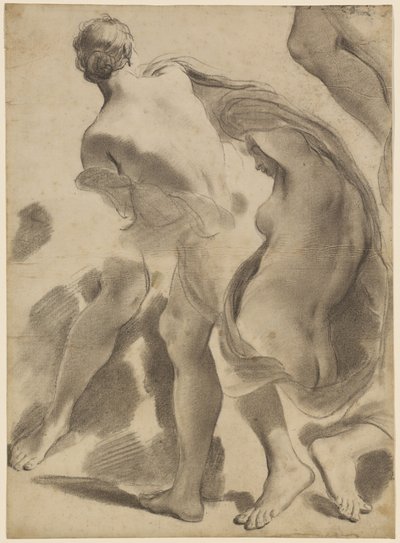 Estudios de desnudos femeninos de Gaetano Gandolfi
