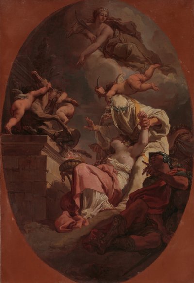 El sacrificio de Ifigenia de Gaetano Gandolfi