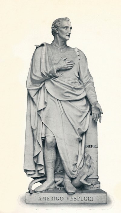 Amerigo Vespucci, 1454-1512, 1912 de Gaetano Grazzini