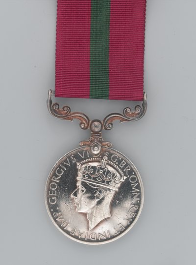 Medalla de Servicio Largo y Buena Conducta, Sargento Mayor Regimental Hassan Jabir, Los Fusileros Africanos del Rey de Gaetano Matteo Monti