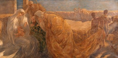Adoración de los Magos de Gaetano Previati