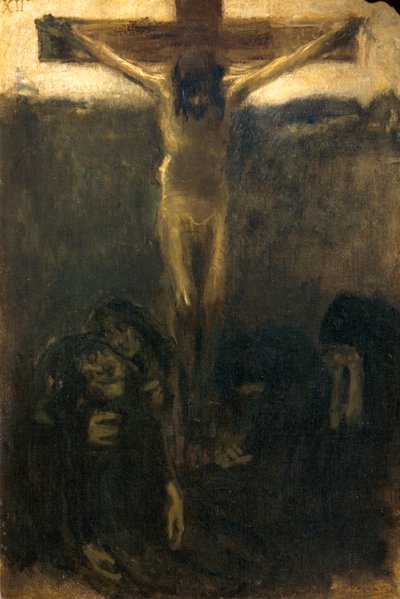 Crucifixión de Gaetano Previati
