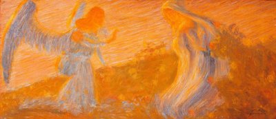 La Anunciación de Gaetano Previati