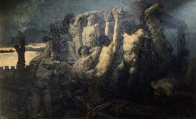 Rehenes de Crema de Gaetano Previati