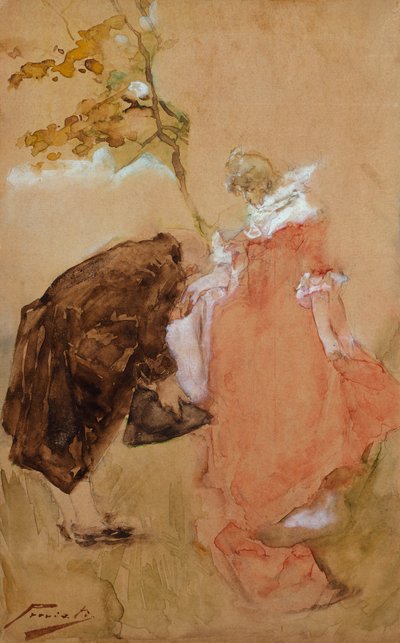 Beso de Gaetano Previati