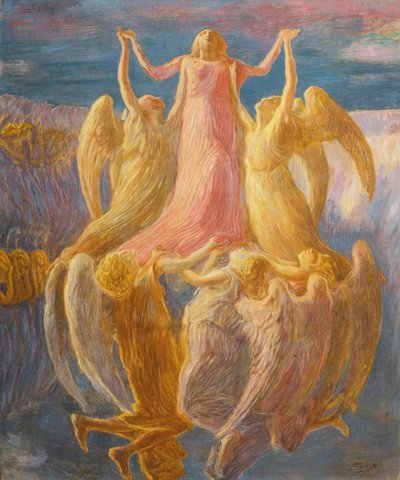 La Asunción, c. 1903 de Gaetano Previati