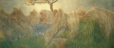 Maternidad de Gaetano Previati