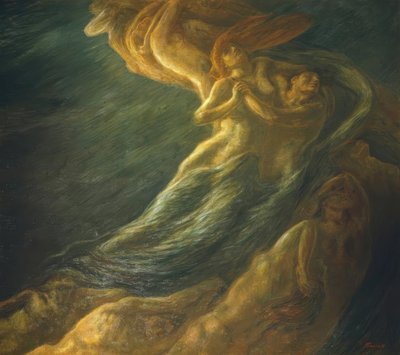 Paolo y Francesca, 1901 de Gaetano Previati
