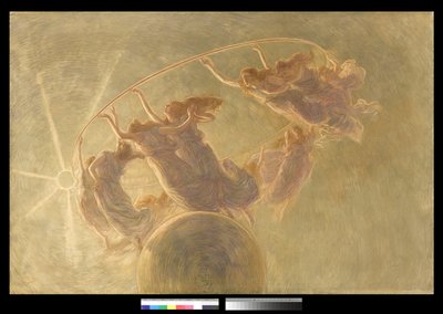 La danza de las horas de Gaetano Previati