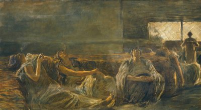 Los fumadores de opio de Gaetano Previati