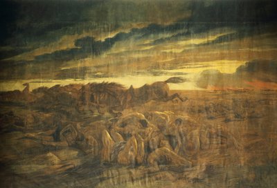 Horrores de la guerra de Gaetano Previati
