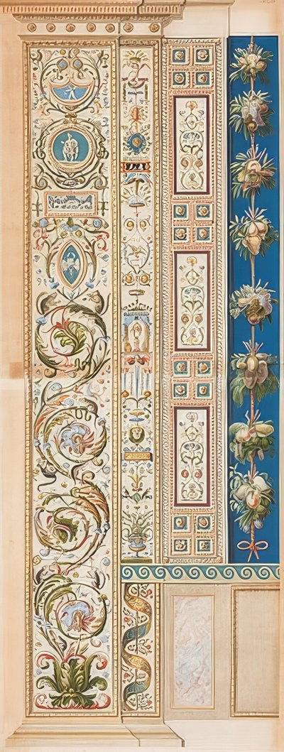 Pilastra Loggia IX (Decoración) de Gaetano Savorelli