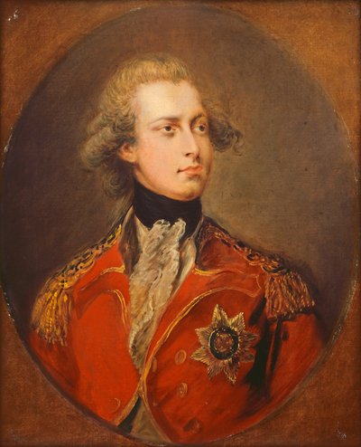 Jorge IV como Príncipe de Gales, 1781 de Gainsborough Dupont