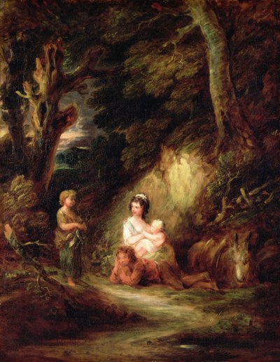 Campamento Gitano, c.1788-92 de Gainsborough Dupont