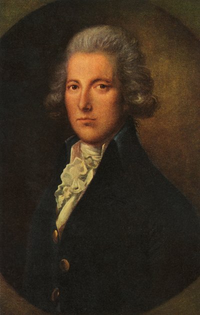 William Pitt - Retrato de Gainsborough Dupont