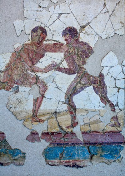 Pintura mural romana de Gallo-Roman Gallo-Roman