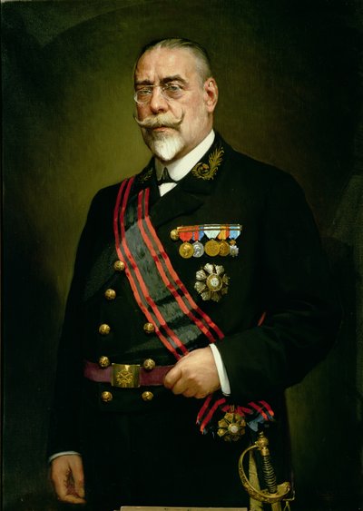 Retrato de Manuel Allende Salazar (1865-1923) (óleo sobre lienzo) de Gamoral