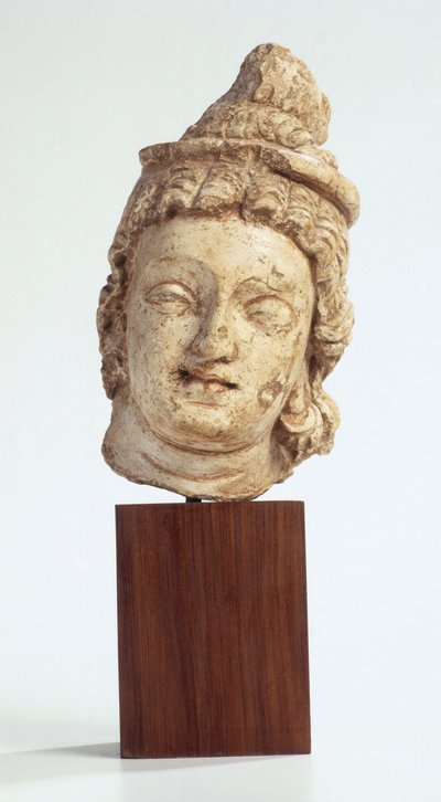 Bodhisattva, dinastía Kushan, 100-400 de Gandhara School