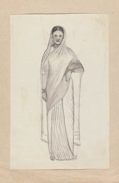 Mujer india de Gangaram Chintaman Tambat