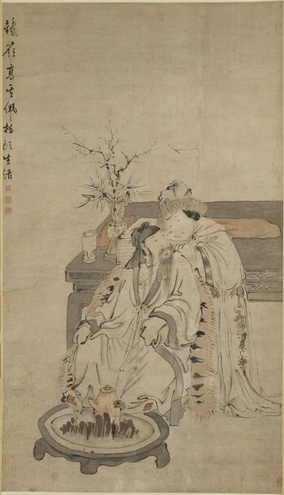 Belleza en Invierno de Gao Qipei