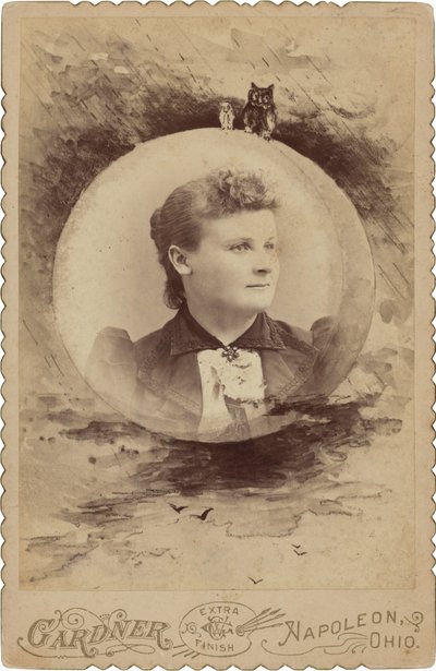 Retrato de mujer,1890s (foto) de Gardner Studio