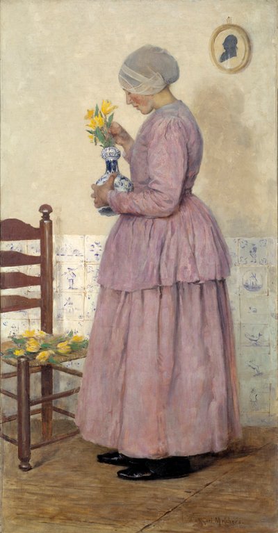 Organizar los tulipanes de Gari Melchers