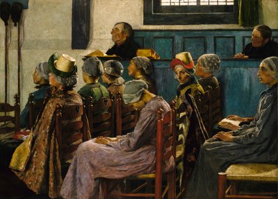 El sermón de Gari Melchers