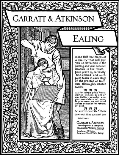 Anuncio de Garratt & Atkinson, 1907 de Garratt and Atkinson