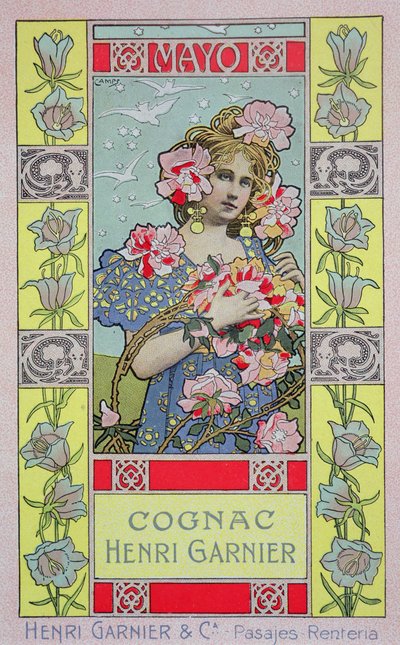 Mayo, de un calendario para Henri Garnier & Co. de Gaspar Camps Junyent