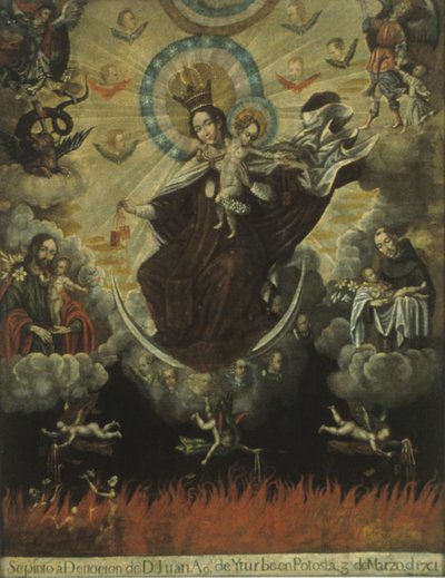 Virgen del Carmen de Gaspar Miguel de Berrio