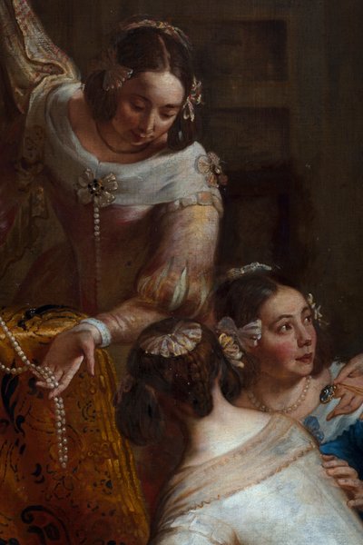La archiduquesa Isabel de España regala sus joyas a la Basílica de San Martín de Halle de Gaspar De Crayer
