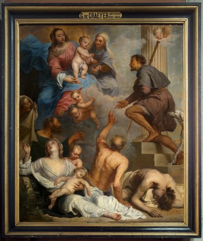 Iglesia parroquial. Interior. San Roque. Gaspar De Crayer de Gaspar De Crayer
